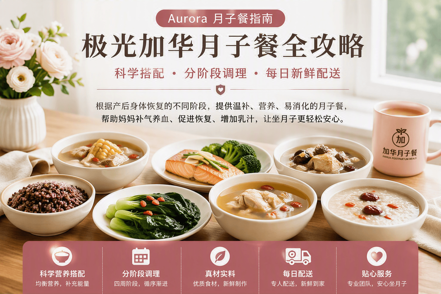 Aurora 月子餐配送服务适合哪些家庭？