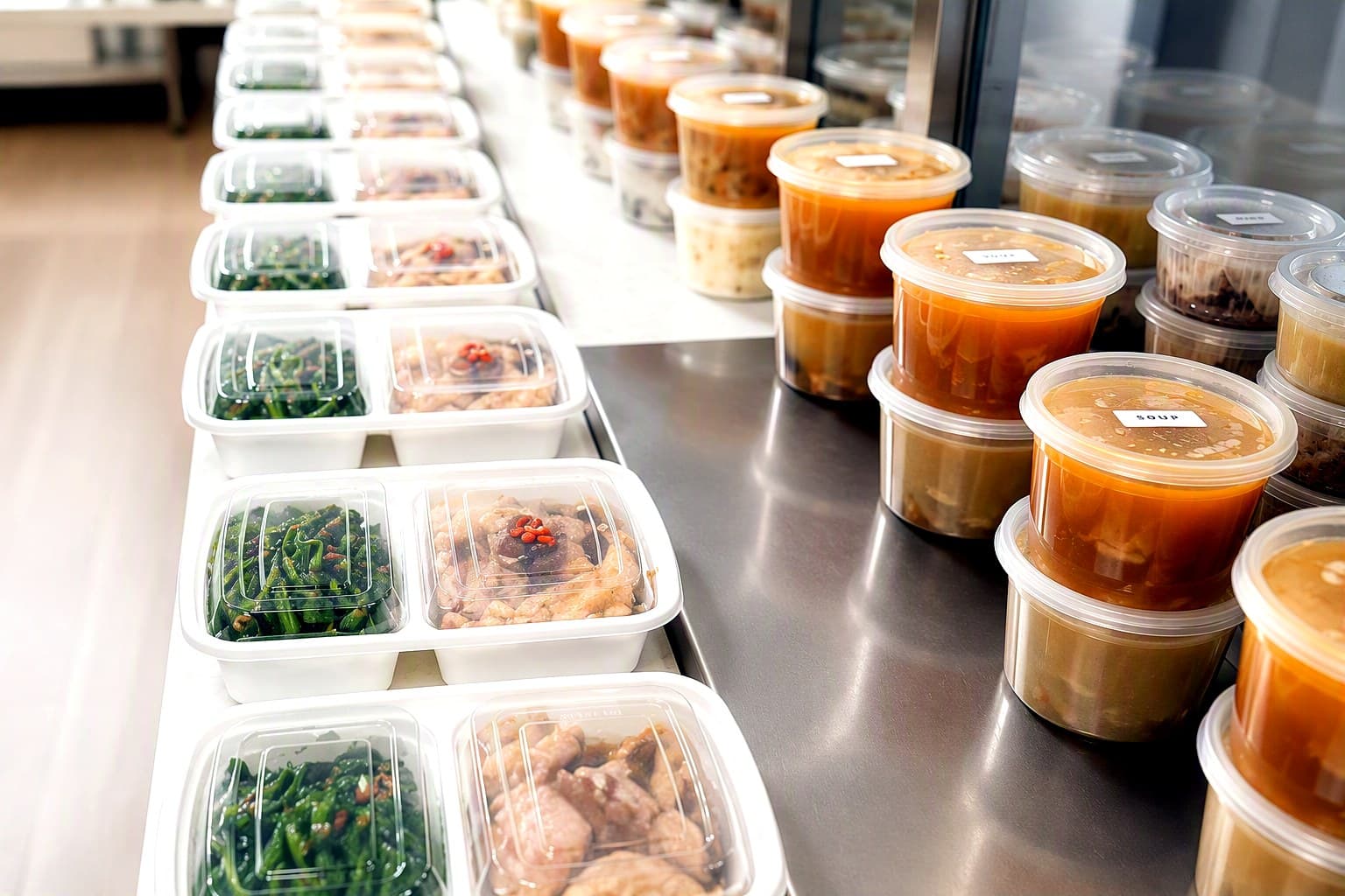 Jiahua daily postpartum meal production